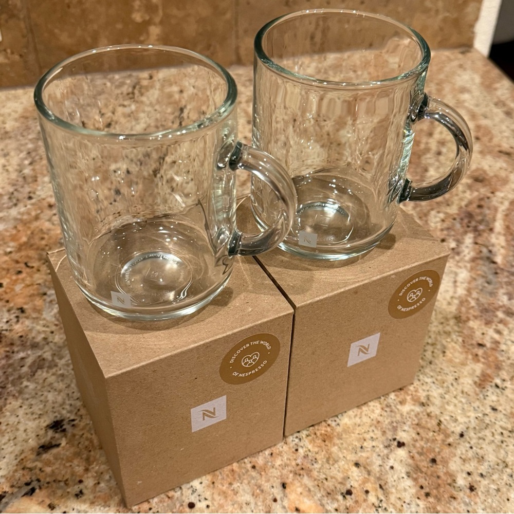 Nespresso Mugs (Small), Set of 2